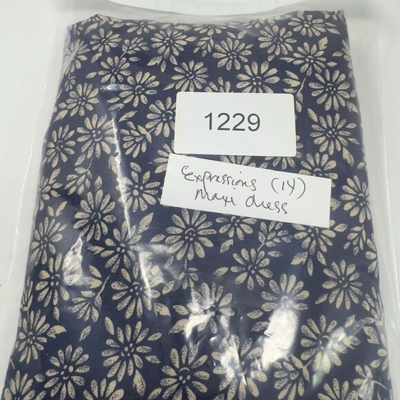 Vintage Y2k 90s Ditsy Floral Boho Maxi Dress 14 Sleeveles Dark Cottagecore Fairy - Picture 15 of 15